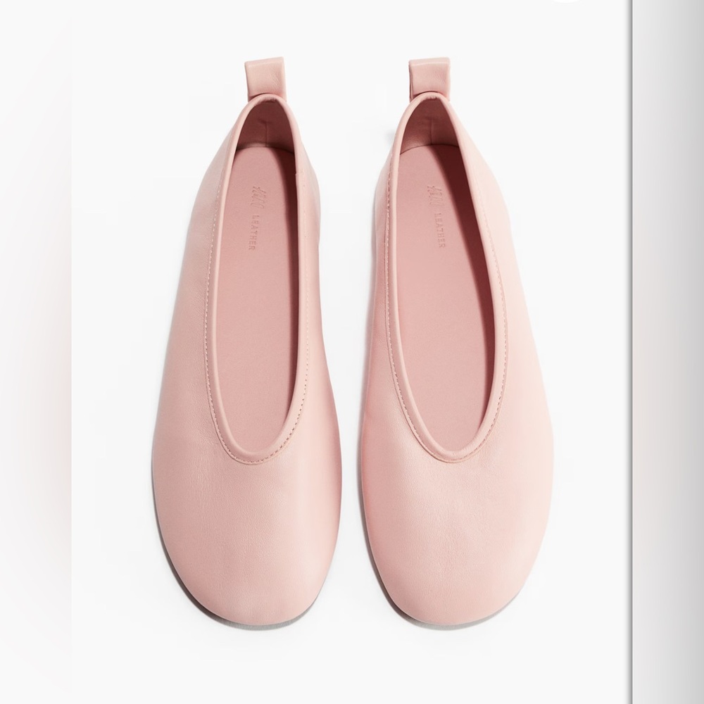 H&M leather flats